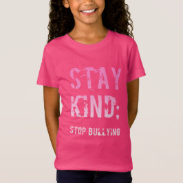 Anti-pesten prijsopgave blijven t-shirt