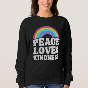 Anti Pesten Regenboog Vrede Hippie Vrede Liefde & Trui