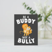 Anti-pesterijen zijn een soort boeddy briefkaart (Staand voorkant)