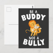 Anti-pesterijen zijn een soort boeddy briefkaart (Voorkant / Achterkant)