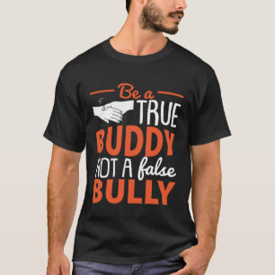 Anti pestkop Gelijkheid Eenheid Dag Anti pesten T-shirt
