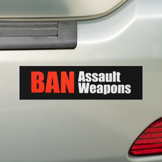 Anti-Pistolen Pro Pistool Eind pistool geweld Bump Bumpersticker (Op auto)