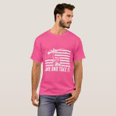 Anti Pistool Control Ammo Flag T Shirt - 2e wijzig (Voorkant volledig)