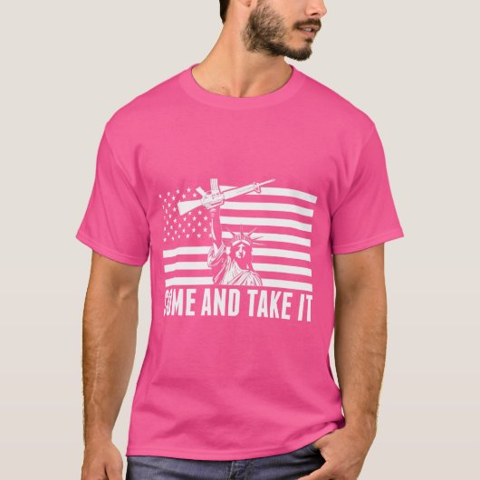Anti Pistool Control Ammo Flag T Shirt - 2e wijzig (Voorkant)