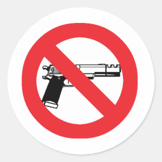 Anti Pistool Sticker