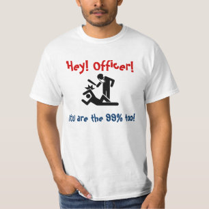 Anti-politiegeweld #ows Shirt