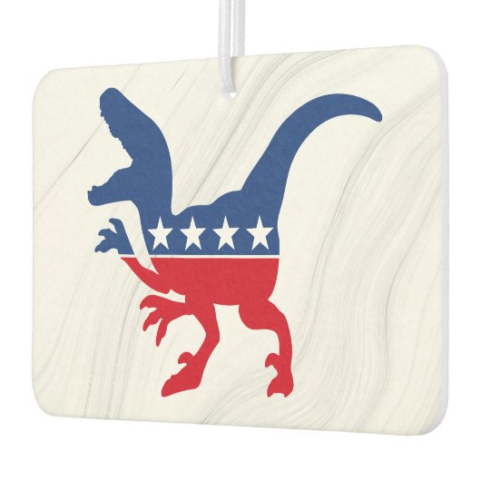 Anti-politiek patriottische T-Rex Luchtverfrisser (Links)