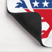 Anti-politiek patriottische T-Rex Muismat (Hoek)