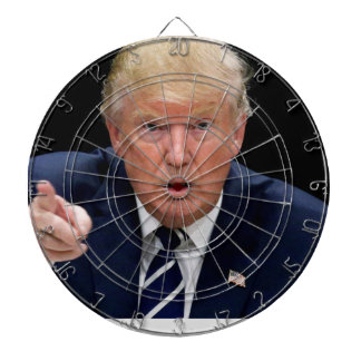 Anti-President Donald Trump Dartboard Dartbord