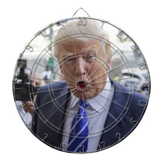 Anti-President Donald Trump Dartboard Dartbord (Voorkant)