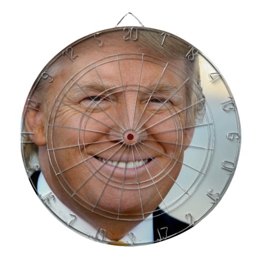 Anti-President Donald Trump Dartboard Dartbord (Voorkant)