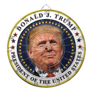 Anti-President Donald Trump Dartbord