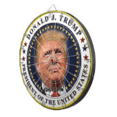 Anti-President Donald Trump Dartbord (Voorkant Rechts)