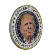 Anti-President Donald Trump Dartbord (Voorkant Links)