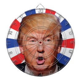 Anti President Donald Trump - Grote Mond Dartbord