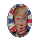 Anti President Donald Trump - Grote Mond Dartbord (Voorkant Links)