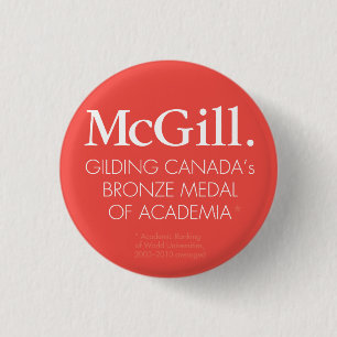 Anti-pride van een School Ergens in Québec knoop Ronde Button 3,2 Cm