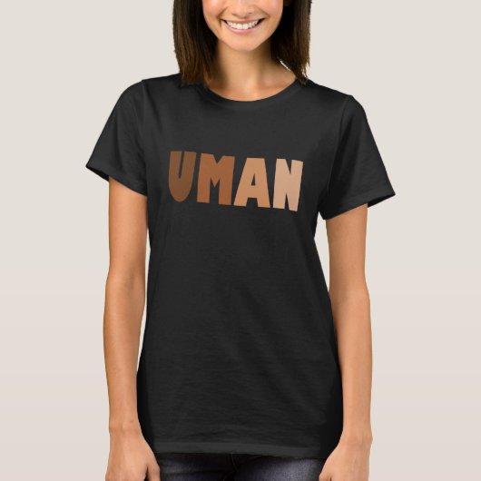 Anti Racis Be Human Tolerate Human T-shirt (Voorkant)