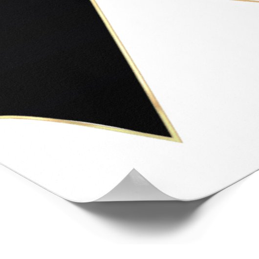 Anti-Racisme Awareness Ribbon Print (Hoek)