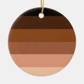 Anti-racisme BIPOC Pride Vlag Keramisch Ornament (Voorkant)