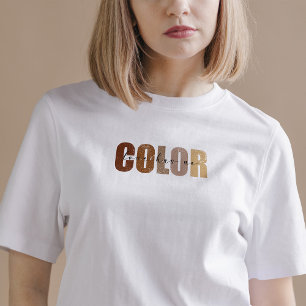 Anti-racisme Citaat, LOVE HEEFT GEEN KLEUR, Gelijk T-shirt
