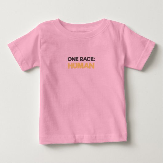 Anti Racisme Eén Ras Mens (Voorkant)