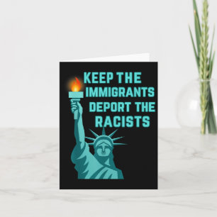 Anti Racisme - Houd de immigranten, deporteer de r Kaart
