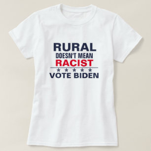 Anti-racisme op het platteland Pro-Biden Harris St T-shirt