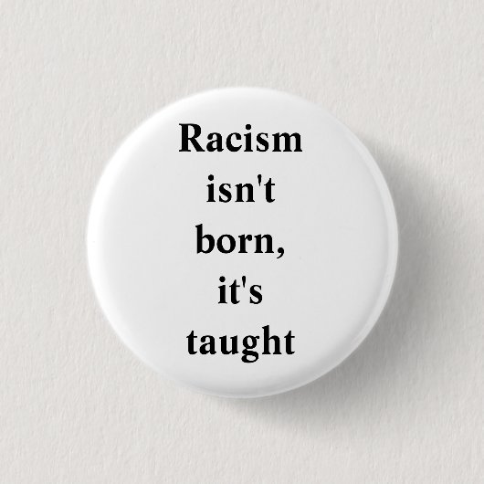 ANTI-RACISME RONDE BUTTON 3,2 CM (Voorkant)
