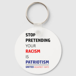 Anti-racisme Trump verzet zich tegen haat Sleutelhanger