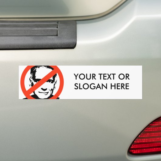 ANTI-RALPH NADER BUMPERSTICKER (Op auto)