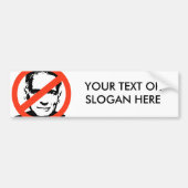 ANTI-RALPH NADER BUMPERSTICKER (Voorkant)