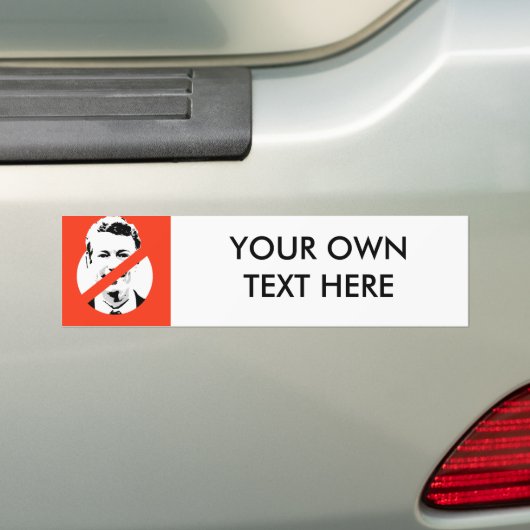 ANTI-RAND PAUL BUMPERSTICKER (Op auto)