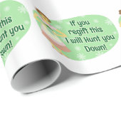 Anti Re-gifting Snarky 50's huisvrouw Cadeaupapier (Rol Hoek)