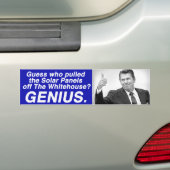 Anti-Reagan-bumpersticker Bumpersticker (Op auto)