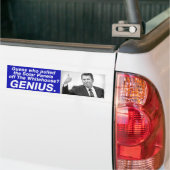 Anti-Reagan-bumpersticker Bumpersticker (Op Truck)