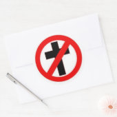 Anti-religie Grote Sticker (Envelop)