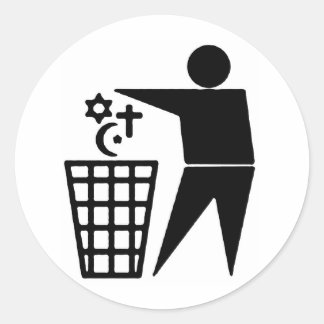 Anti-religie Sticker