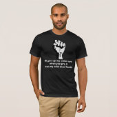 ANTI-REPUBLIEK politiek protest tegen Shirt (Voorkant volledig)