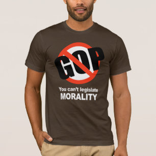 Anti-republikein - je kunt geen wetten maken over t-shirt