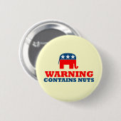 Anti-republikein Ronde Button 5,7 Cm (Voorkant /achterkant)