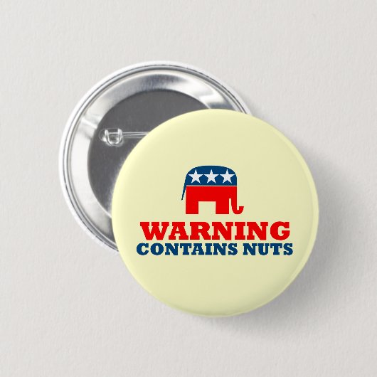 Anti-republikein Ronde Button 5,7 Cm (Voorkant /achterkant)