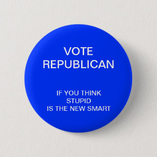 Anti-republikeinse knop 2012 ronde button 5,7 cm