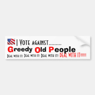 Anti-republikeinsticker Bumpersticker