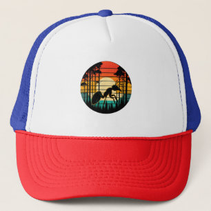 Anti Retro Sunset -  kleurrijke mier Insecten Trucker Pet