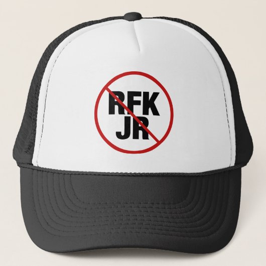 Anti RFK Jr. stem tegen Robert F. Kennedy Trucker Pet (Voorkant)