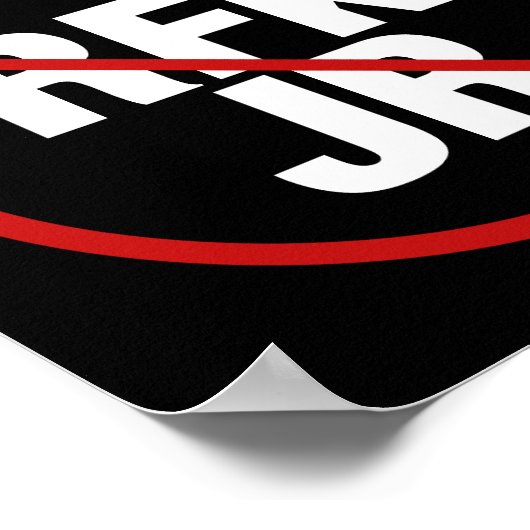 Anti RFK Jr. stem tegen Robert F. Kennedy Yard Poster (Hoek)