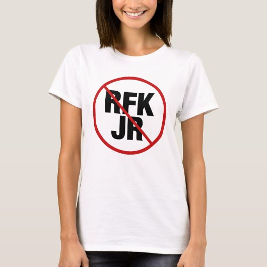 Anti RFK Jr. tegen Robert F. Kennedy Women's T-shirt (Voorkant)