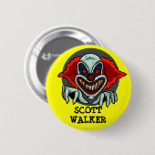 ANTI-RICK SCOTT FLORIDA GOV BUTTON (Voorkant /achterkant)