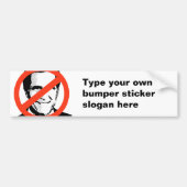 ANTI-ROMNEY: ANTI-Mitt Romney Bumpersticker (Voorkant)